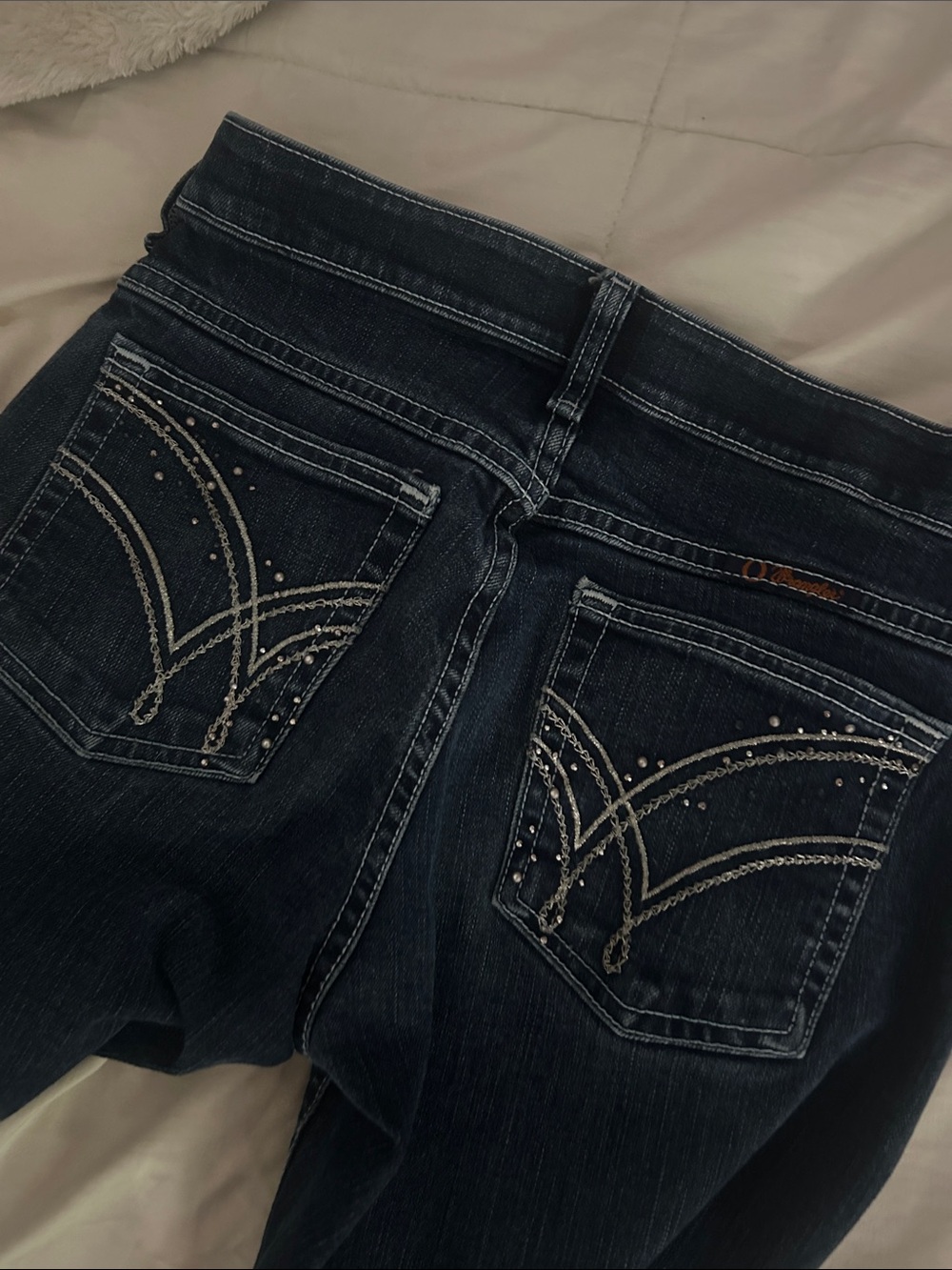 Wrangler Women’s Boot Cut Jeans - Dark Blue